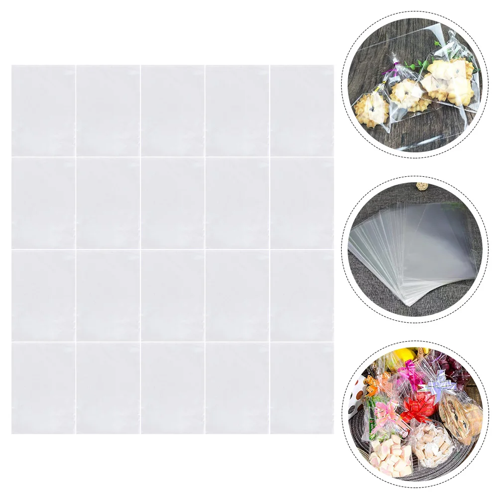 

Cello Clear Treat Cookie Party Cellophanecandy Favor Gift Christmas Flat Wrapping Dessert Self Candies Seal Supplies Birthday