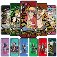 Funda Case For Xiaomi Poco Pro NFC Lite 11T 10T Soft Phone Cover One Piece Hot Anime Capa