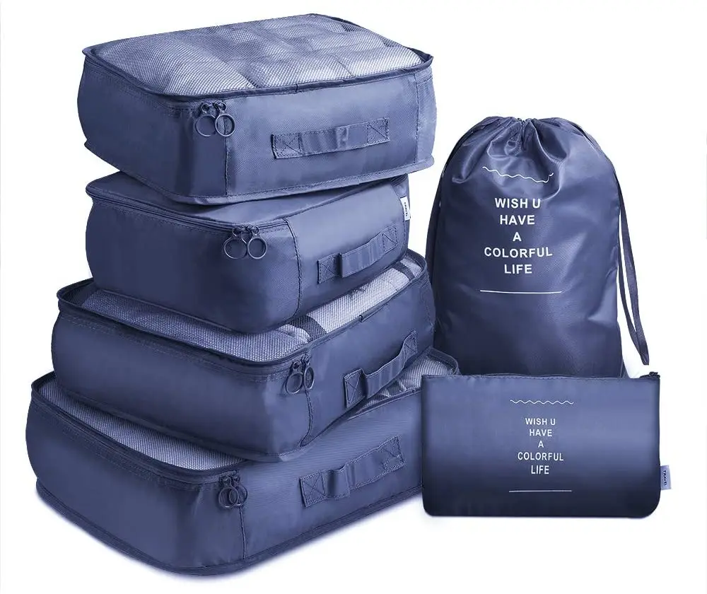 Дорожный набор для упаковки кубиков легкий органайзер багажа чемодан ручной
