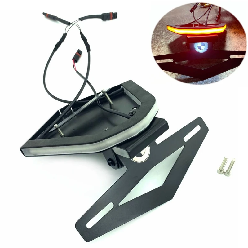 

Задний фонарь для мотоцикла, Тормозные Сигналы поворота, встросветильник светодиодный фонарь, Кронштейн номерного знака для BMW S1000RR S1000 RR 2020-2022