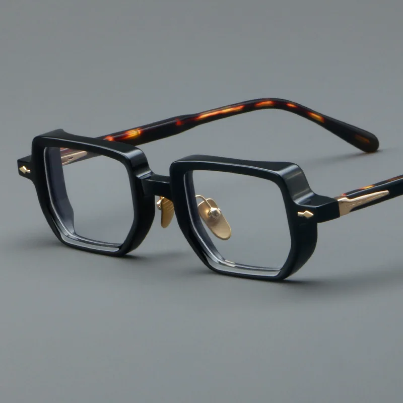 Оправа для очков из ацетата в стиле панк мужские очки с защитой от синего света