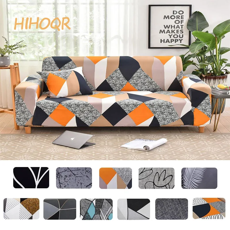 

AIMERCY Stretch Plaid Sofa Slipcover Elastic Sofa Covers for Living Room Funda Sofa Chair Couch Cover Home Decor 1/2/3/4-seater