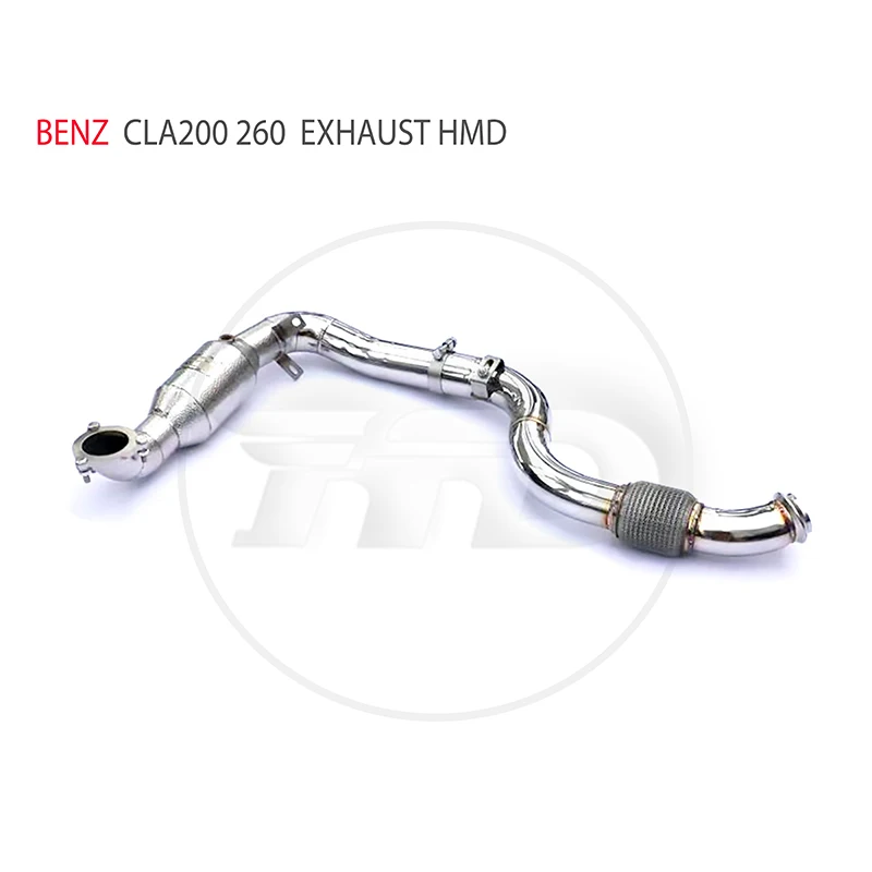 

HMD Exhaust Manifold Downpipe for Benz A180 A200 A250 CLA200 G350 Car Accessories With Catalytic converter Header Without cat