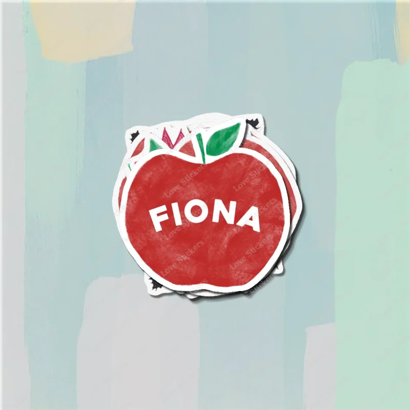 Fiona Apple Классическая футболка 5 шт. наклеек для гостиной бампер аниме милый