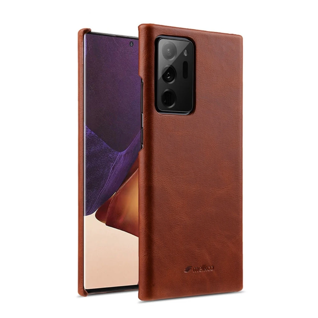 

Чехол Melkco из натуральной кожи для Samsung Galaxy S22 Ultra Note20 10, роскошные чехлы из воловьей кожи в стиле ретро, деловой чехол для телефона