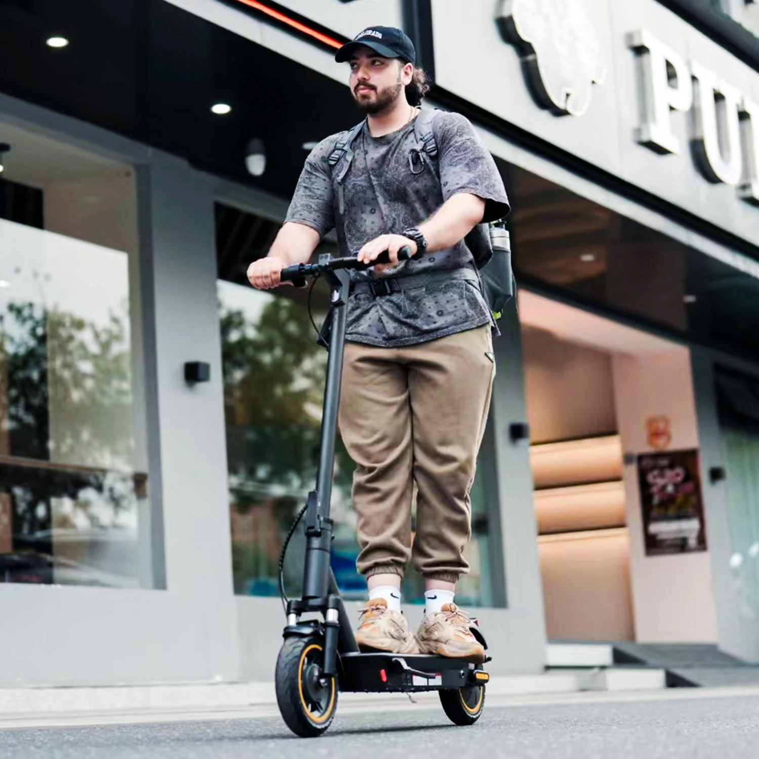 HEZZO G30 Складной электрический самокат G30 19Mph 35Miles Long Range с передней подвеской City Escooter Patinete Electrico (art.: 3920d0ebee1cd) - 3920d0ebee1cd