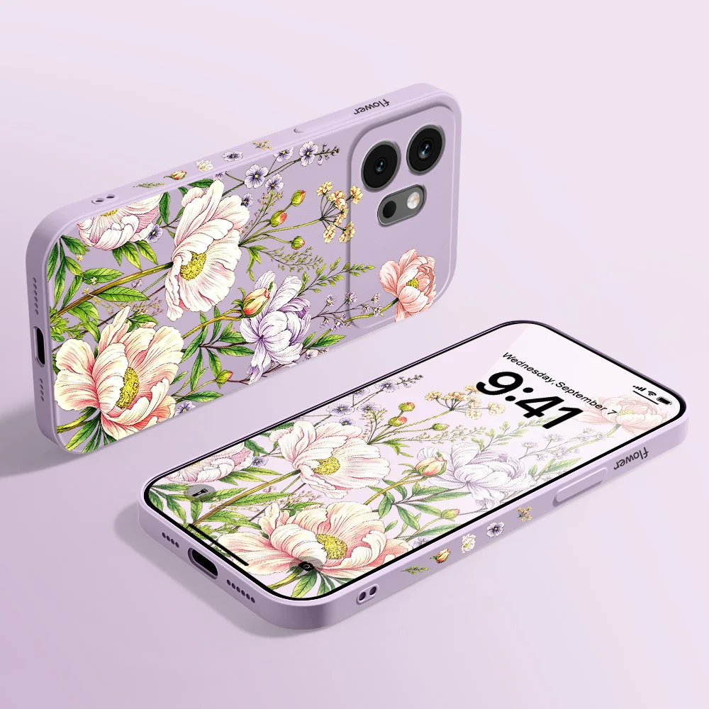 Фото Чехол для телефона Peony Patch для Huawei Honor 600 400 300 200 100 90 Pro Lite Smart Magic 8 7 4, силиконовый мягкий чехол №4