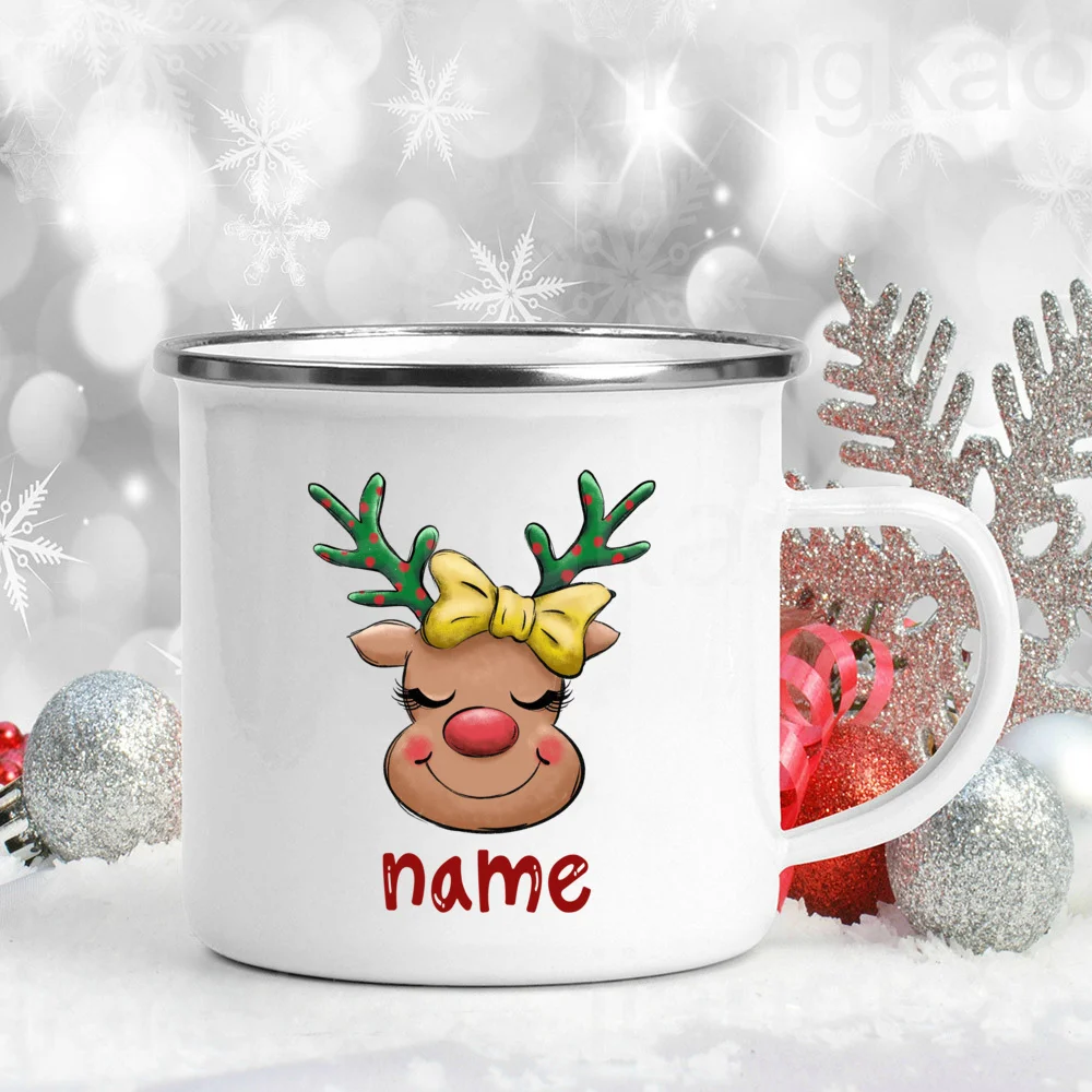 Персонализированная кружка с именем оленя