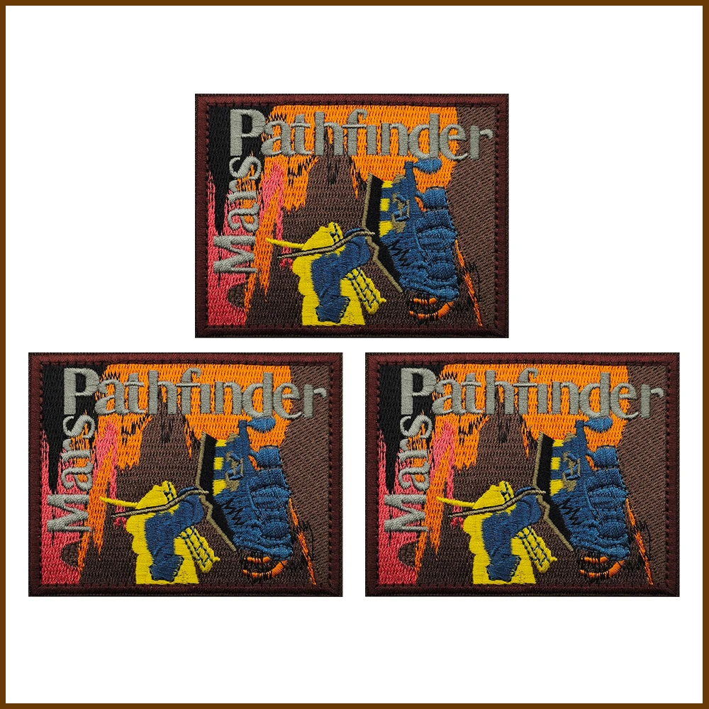 США Космическая сила Вышивка MARS PATHFINDER Мемориальная тканевая нашивка Пришитая