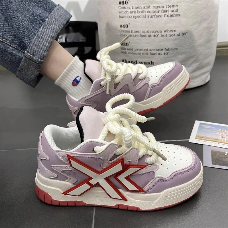 Женские кроссовки для скейтборда Y2k модная дышащая повседневная спортивная