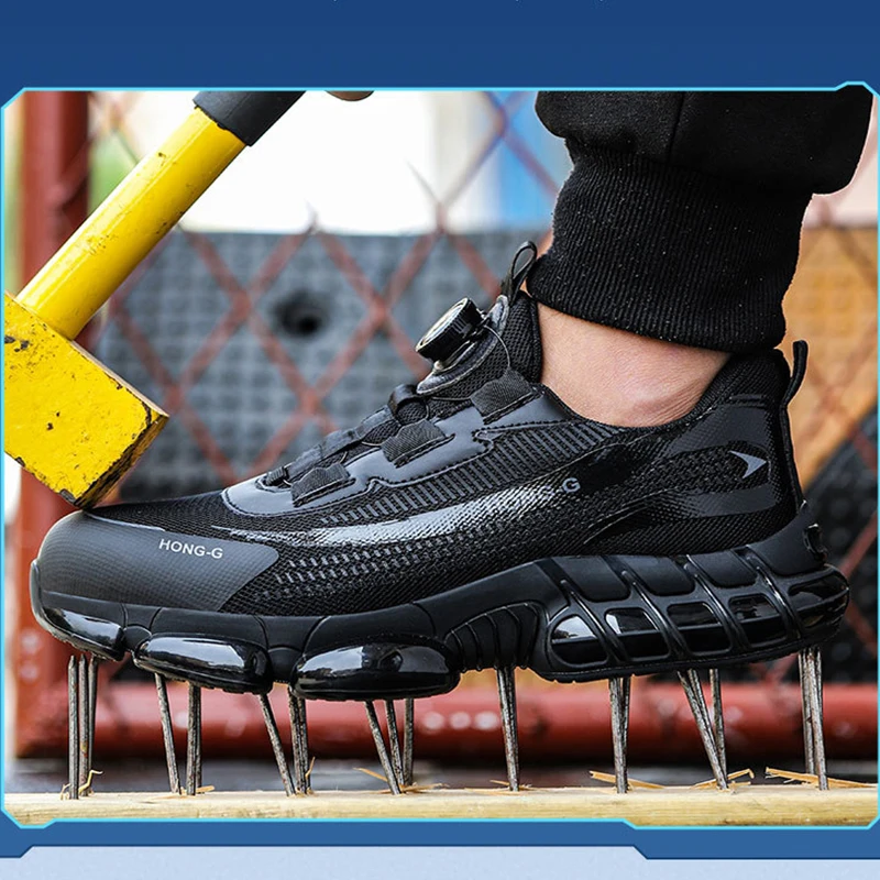 Waliantile/Новая защитная обувь кроссовки для мужчин рабочие ботинки в промышленном