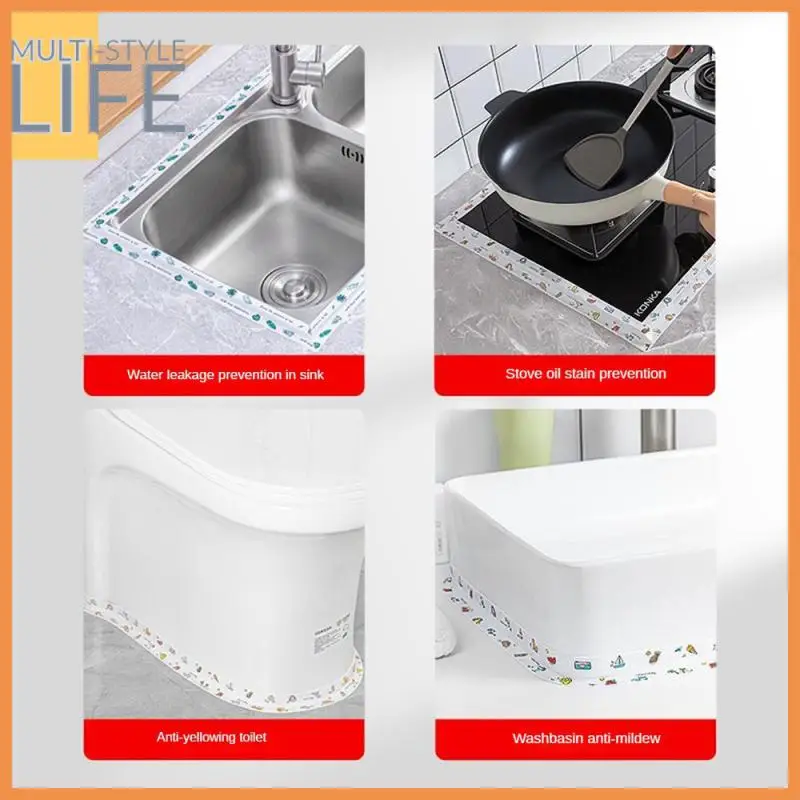 

Crease Design Seam Sticker Waterproof And Anti Mold Stickers Integrated Seamless And Mold Free Mouldproof And Waterproof Tape