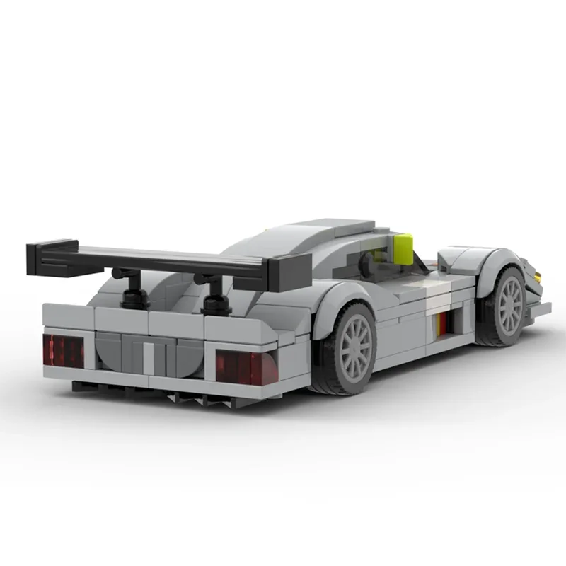 Фото Moc строительные кирпичи Чемпион скоростных автомобилей модель супер спортивный автомобиль модульные блоки подарки игрушки для детей DIY наборы для сборки №4