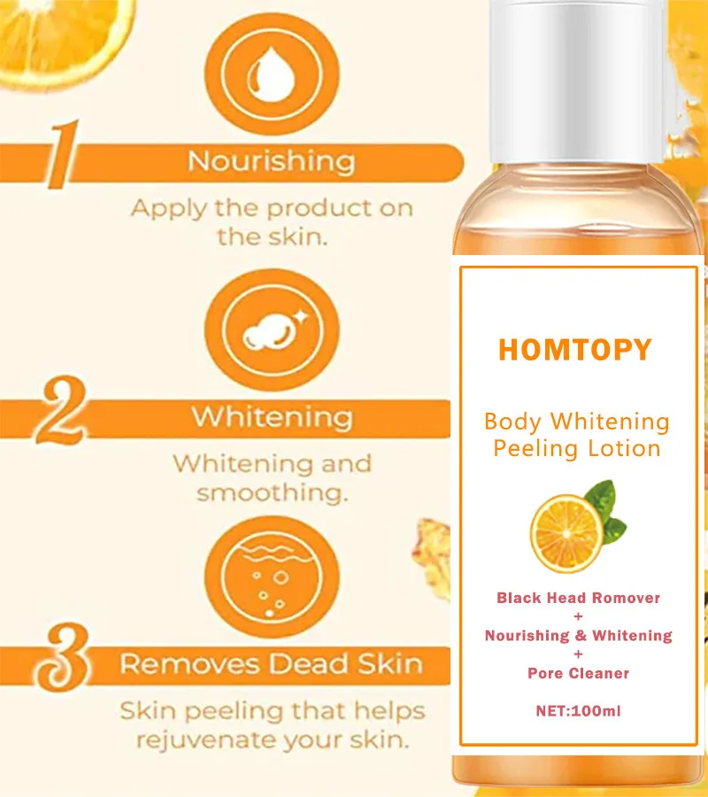 Лосьон для апельсинового пилинга лосьон тела с апельсиновой коркой и молоком