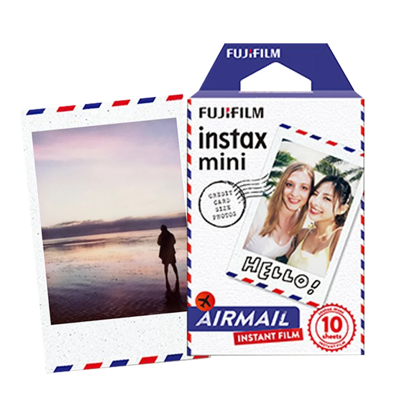 Фотобумага Fujifilm Instax Mini 11 8 9 пленка Airmail Fuji мгновенная фотобумага для 40 7s 50s 50i 90 25