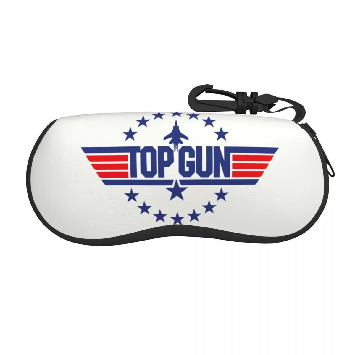 

Tom круиз Maverick пленка Топ пистолет солнцезащитные очки мягкая искусственная Неопреновая застежка-молния оболочка для очков обычная защитная коробка для очков