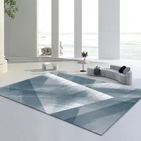 Large Area Geometric Area Rug Printed Carpets for Living Room Rugs for Bedroom Non-slip Absorbent Dining Room Area Play Mats