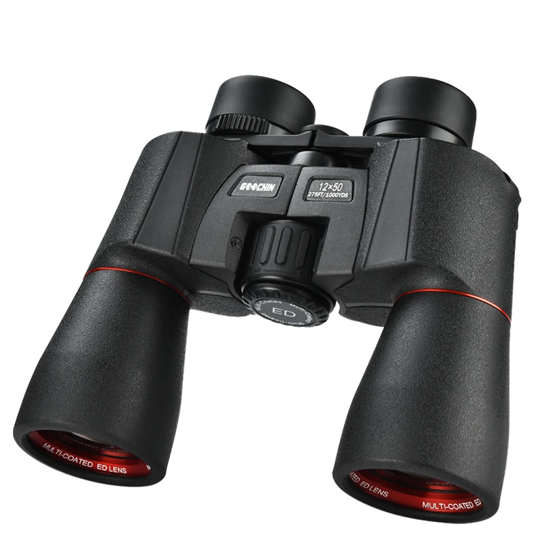 

GOOCHIN New 12X50 Binoculars Waterproof ED Binoculars Long Range Binoculars Telescope for Concert Outdoors Sightseeing
