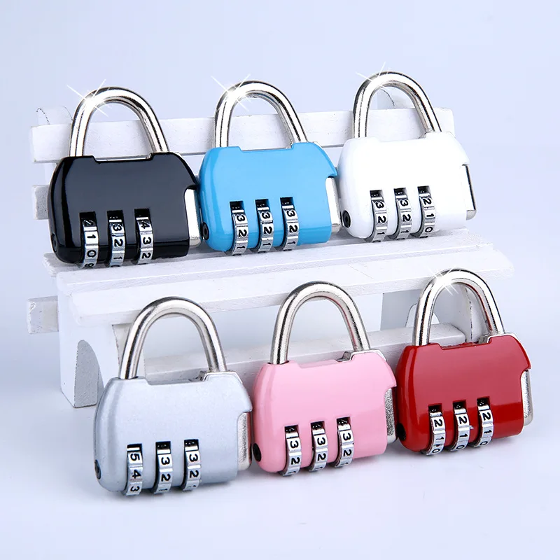

Combination lock, padlock, mini cabinet, cabinet door lock, home backpack, luggage, student dormitory small lock
