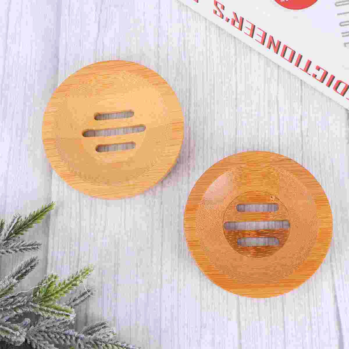 

Soap Box Sponge Wood Case Drain Pad Bathroom Plate Stand Tray Container Rack Shower Holder Storage Hollowed Dish Hollow Shelf