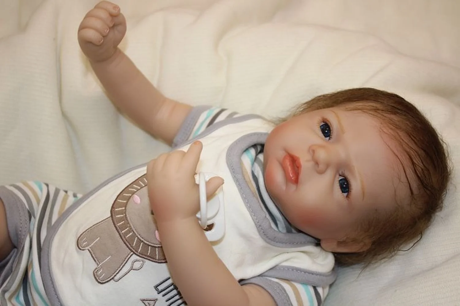 52CM Bebe Reborn Baby Boy Dolls Lifelike Soft Real Touch Children Kids Play Toys Gifts for Babies Doll |