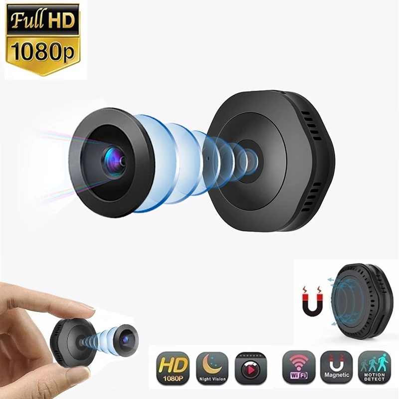 Mini Camera HD 1080P WiFi / DV APP Remote Monitor Home Security ip Camcorder IR Night Motion Detection Magnetic Wireless Cam