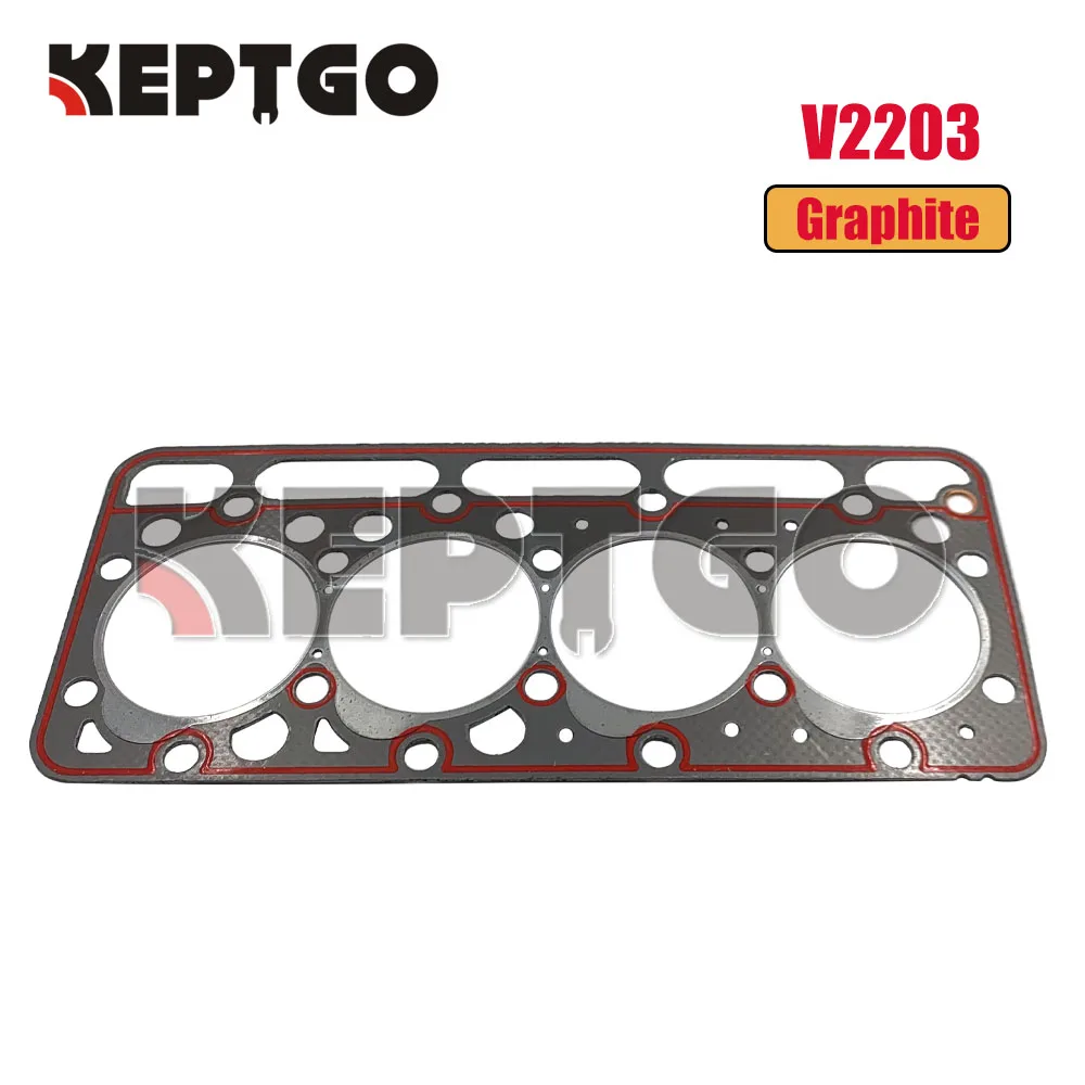 Nova V2203 V2203t V2403 Junta de Cabeça para Kubota Revisão Reconstruir Gaxeta