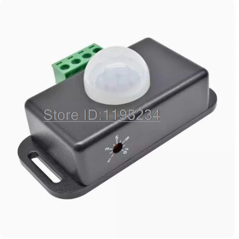 10 шт. автоматический Регулируемый ИК-датчик движения 12 В 24 8 А