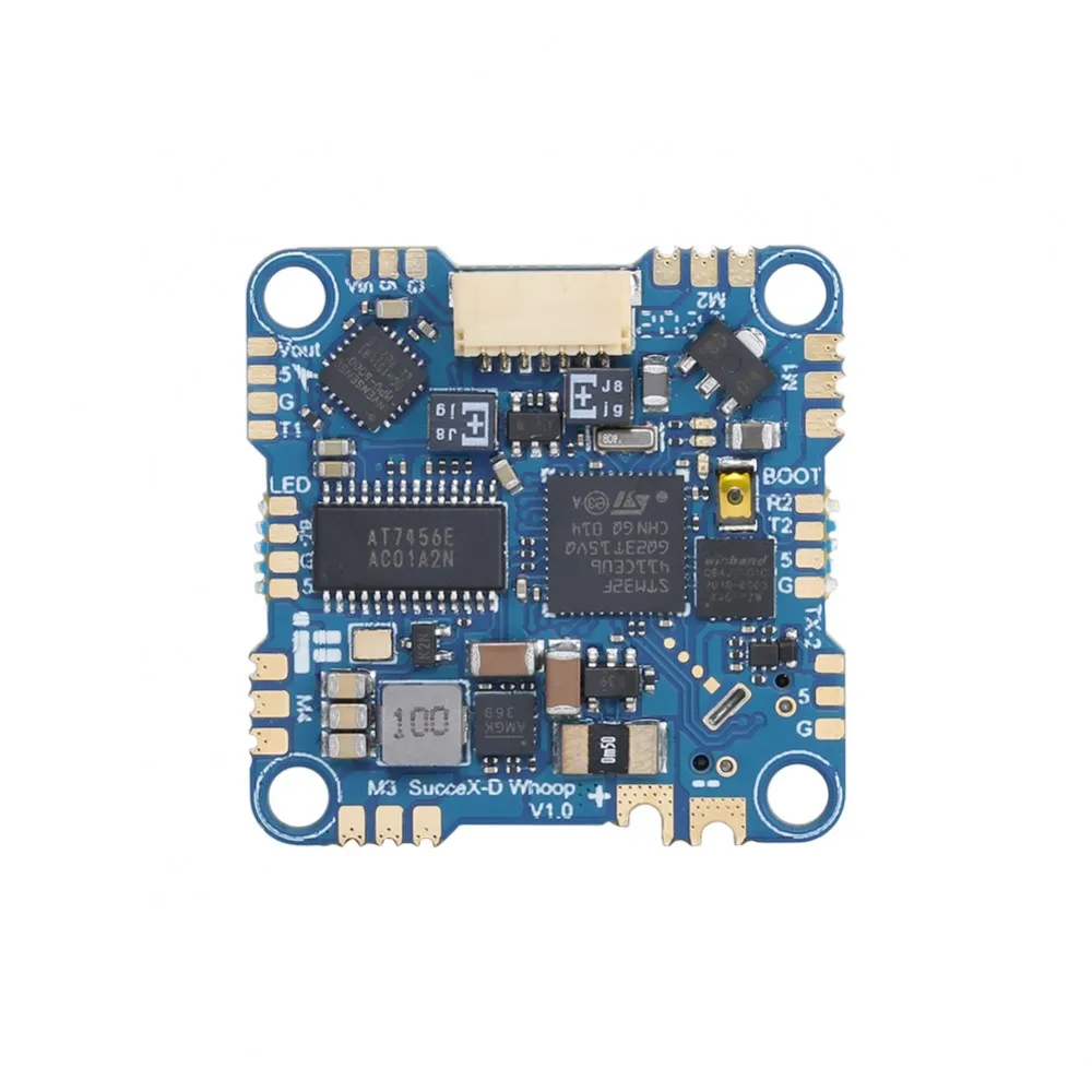 

IFlight SucceX-D 20A Whoop AIO F4 V1.1 AIO Board (BMI270) V3.2(MPU6000) с 5 В 2A BEC/16 Мб BlackBox для FPV дрона