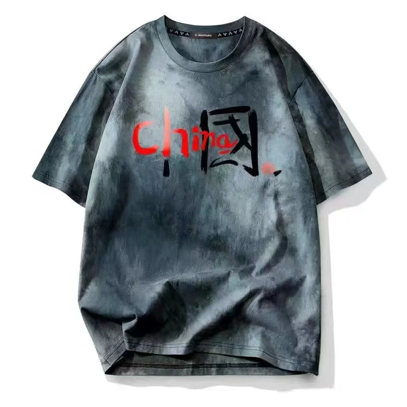

Футболка Y08 мужская с принтом аниме, модная уличная одежда в стиле панк, японская повседневная спортивная одежда в стиле хип-хоп, на лето