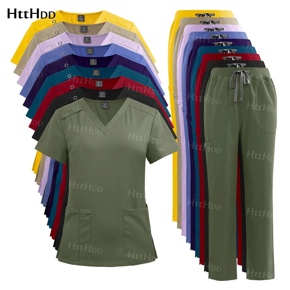 Хирургическая Униформа Женская высококачественная медицинская одежда для