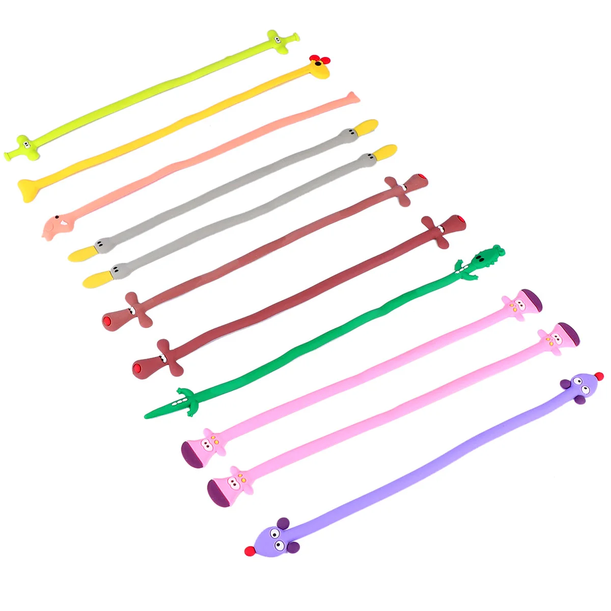 

Cable Earphone Cord Wrap Wire Organizer Holder Silicone Tie Fastener Strap Warp Accessories Usb Winder Coilers Earbud