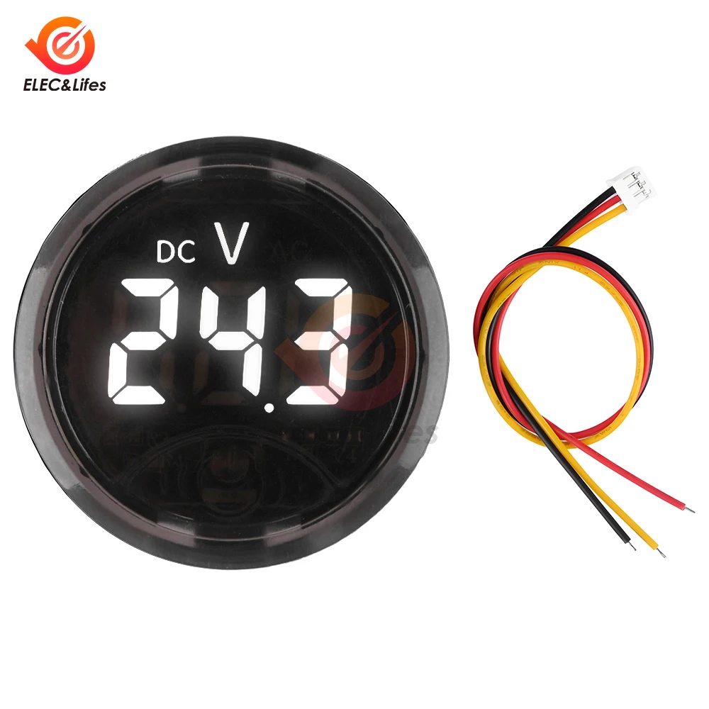 

Цифровой вольтметр Aideepen 7-120В