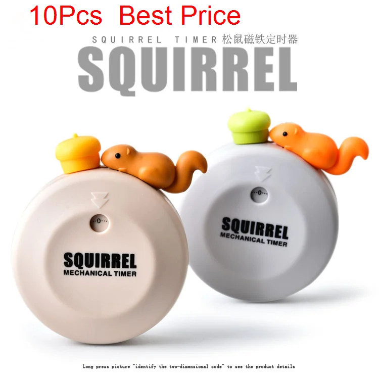 

Механический кухонный будильник, 60 мин, таймер, без батареек, 8,5 см х 7 см, 10 шт.