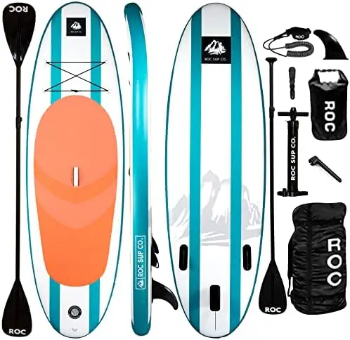 

Stand Up Paddle Boards with Kayak Seat and Premium SUP Paddle Board Accessories, Wide Stable Design, Non-Slip Comfort Deck for Y