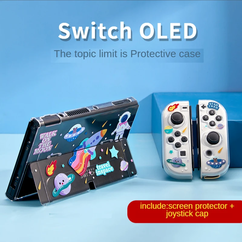 Защитный чехол с блестящим кристаллом и мультяшным рисунком для главного