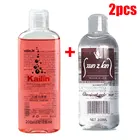 Съедобная смазка с клубничным ароматом, 200 мл, силиконовое смазочное масло для анального, вагинального, орального секса, интимные изделия для взрослых, гель для массажа тела