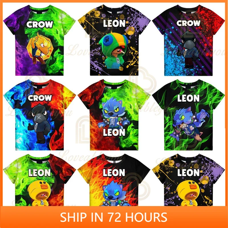 

Bravo Game Crow Leon Sandy Max Nita Colt Leon Shark Children's T-shirt