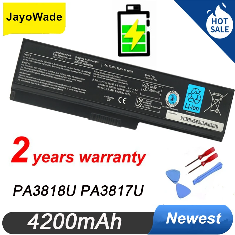 Аккумулятор для Toshiba Satellite A660 C640 C600 C650 C655 C660 L510 L630 L640 L650 L670 L770 PA3818U