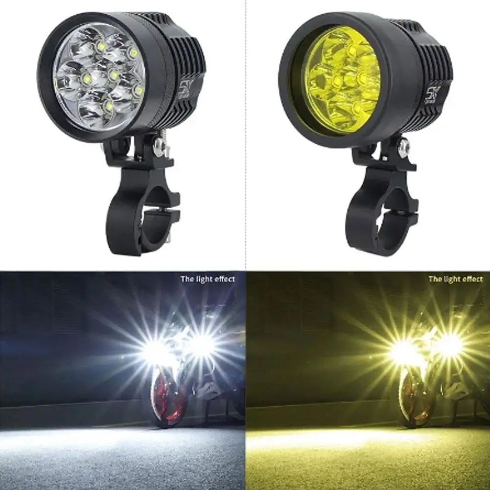 

L4x L6x L9x Led Diy Motorcycle Headlight Bulb Waterproof Fog Light External Super-bright Spotlight 4500lm Car Accessories