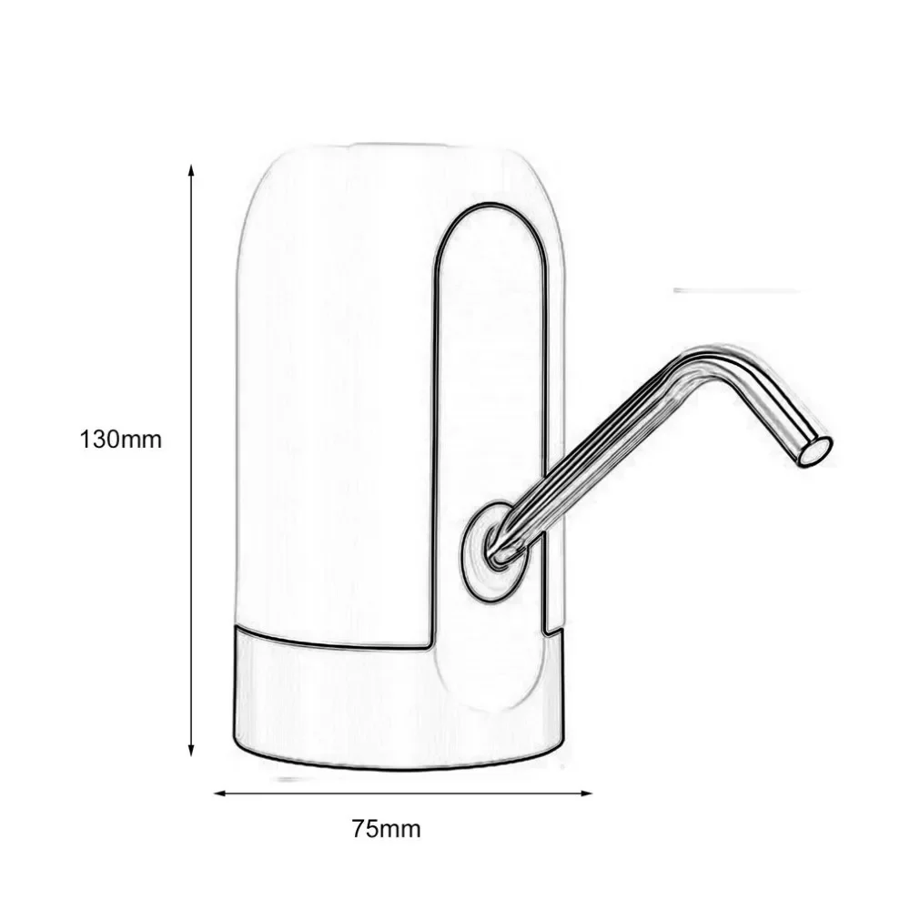 USB Charge Electric Water Dispenser Portable Gallon Drinking Bottle Switch Smart Wireless Water Pump Water Treatment Appliances