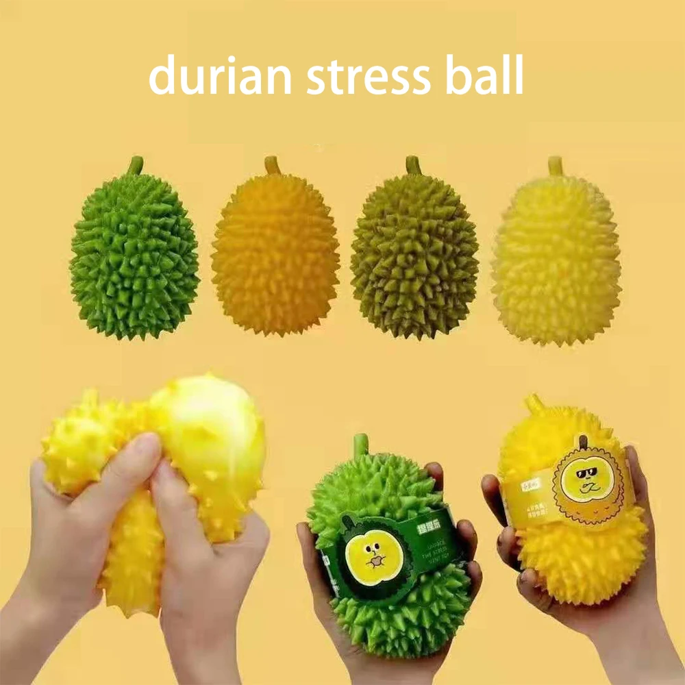 

Squish Toy Stress Reliever Toys Durian Kawaii Stress Ball Funny Gift Stress Relief Child Toy Suitable For Adults And Children