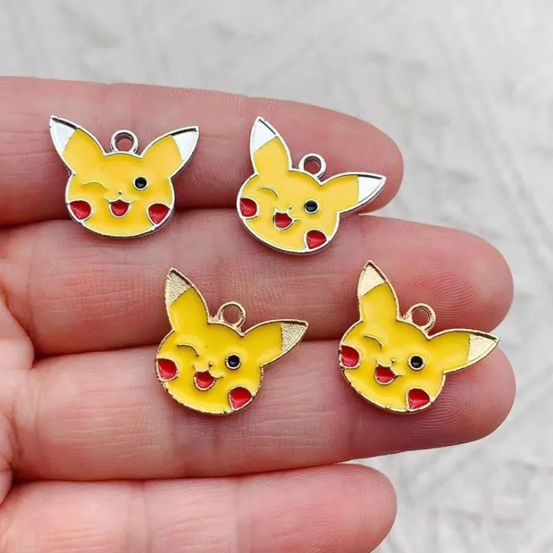

10 шт. серия покемонов Пикачу покебол DIY Мультяшные персонажи маленькие подвесные аксессуары серьги аксессуары