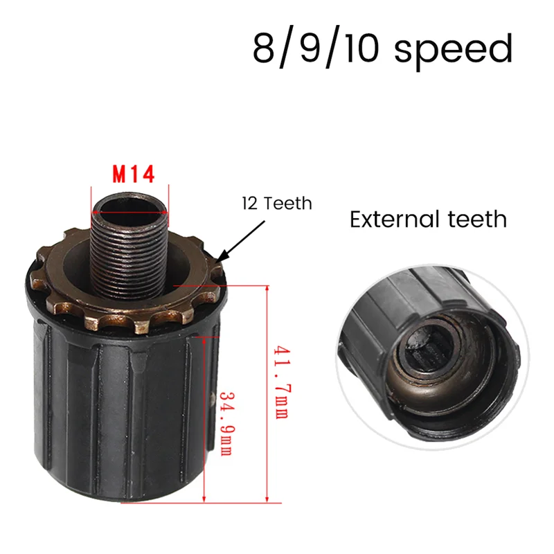 8/9/10 скоростей велосипедная втулка для Shimano RM30/RM40/RM60 стальные ступицы шоссейного