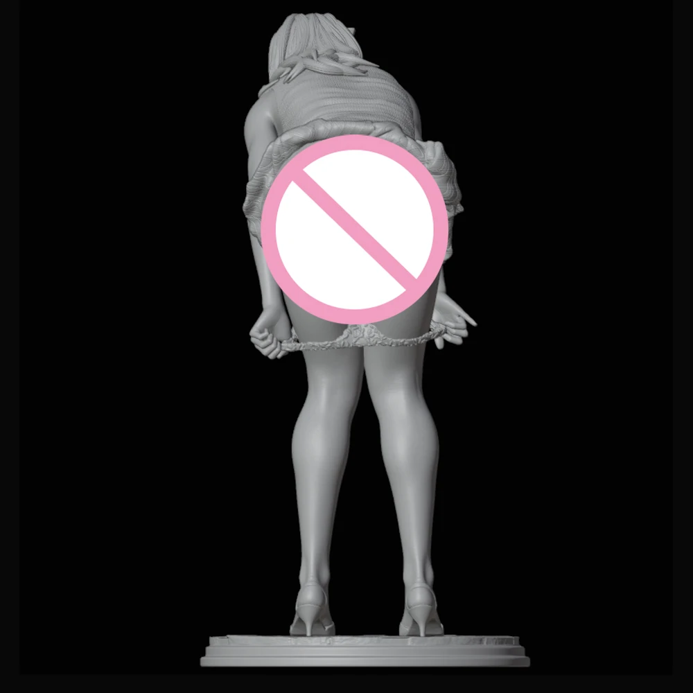 1:24 Belle Megan Fox 3d печатная модель из смолы неокрашенная фигурка комплект NSFW