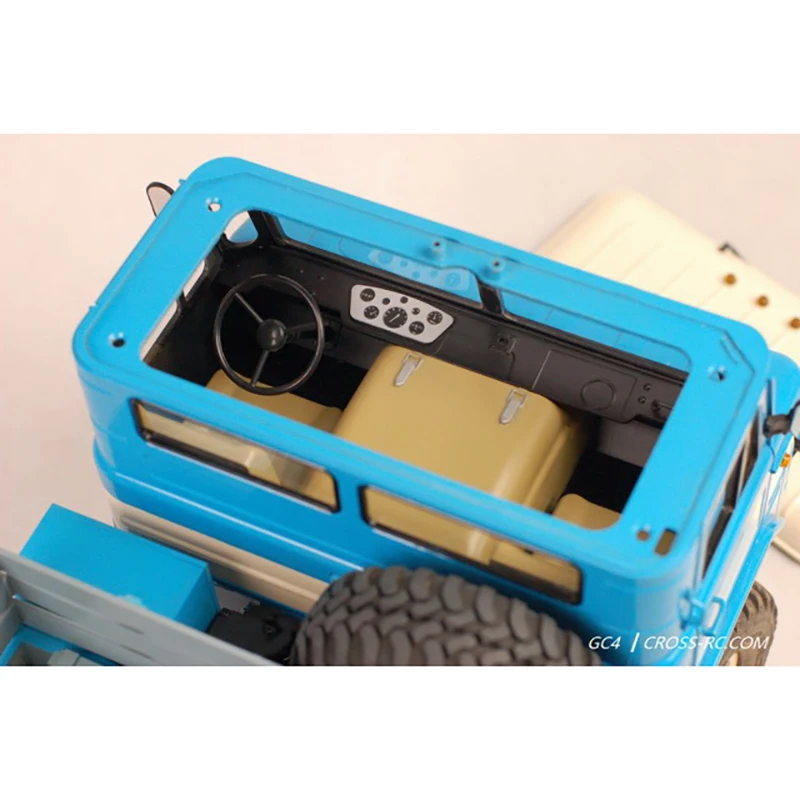 CROSS RC 1/10 GC4 KIT 4WD Модель автомобиля Военный комплект грузовика Мотор Труба Ось