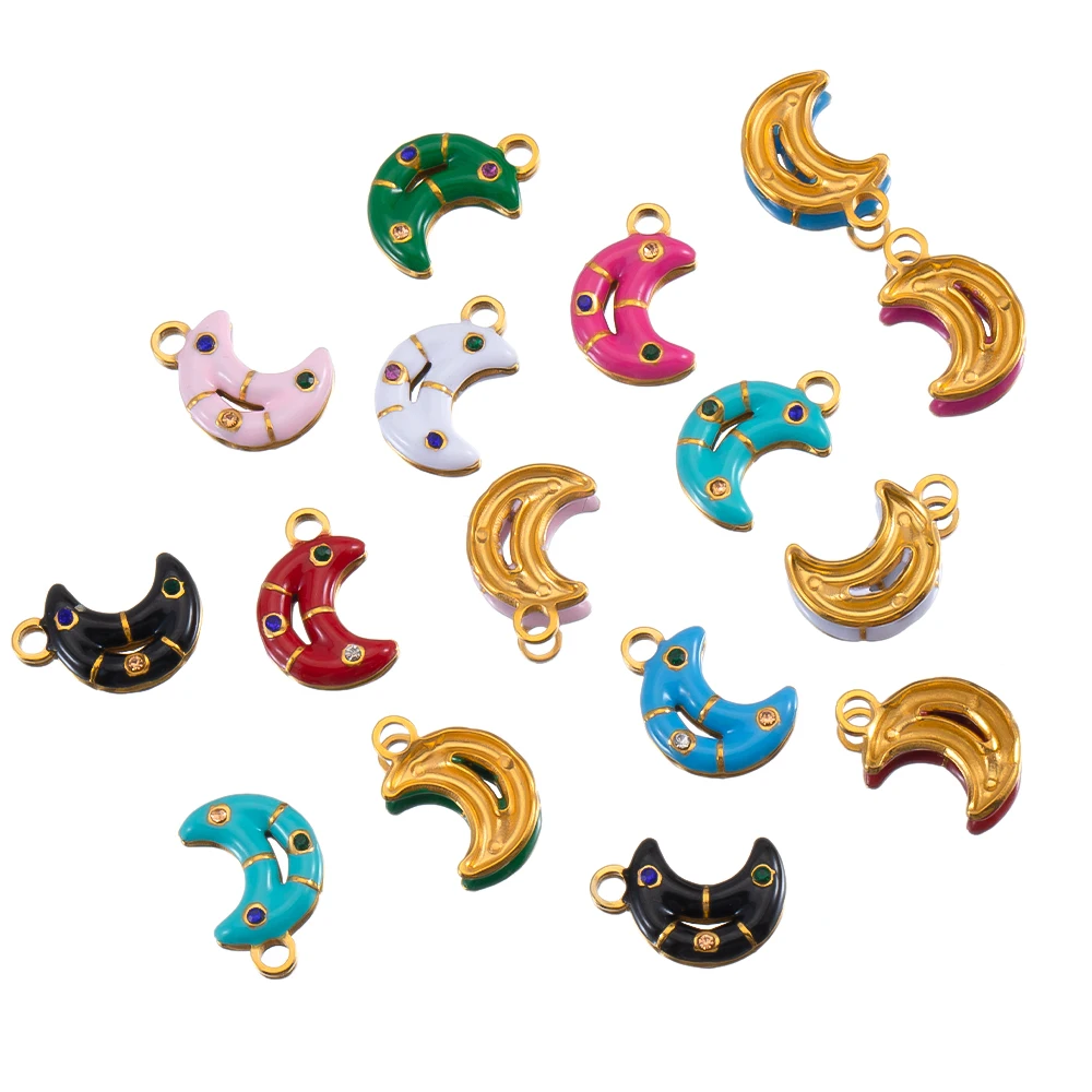 2/5 шт. бусины-подвески из нержавеющей стали