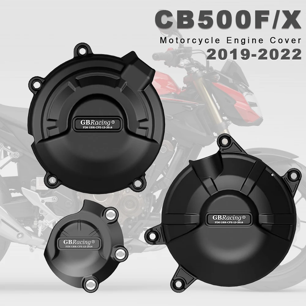 Protector de cubierta de motor de motocicleta, accesorios para GB Racing, Honda CB500F, CB500X, CB 500 X/F, 500F, 500X, 2019, 2020, 2021, 2022