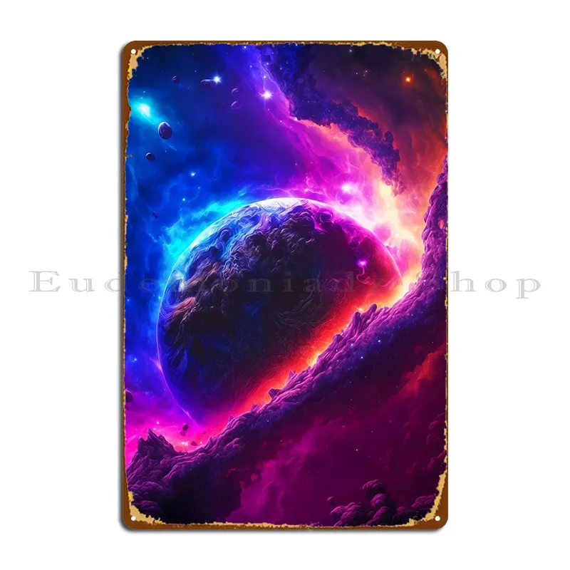 

The Stellar Sphere Metal Signs Kitchen Wall Decor Pub Printed Wall Decor Tin Sign Poster