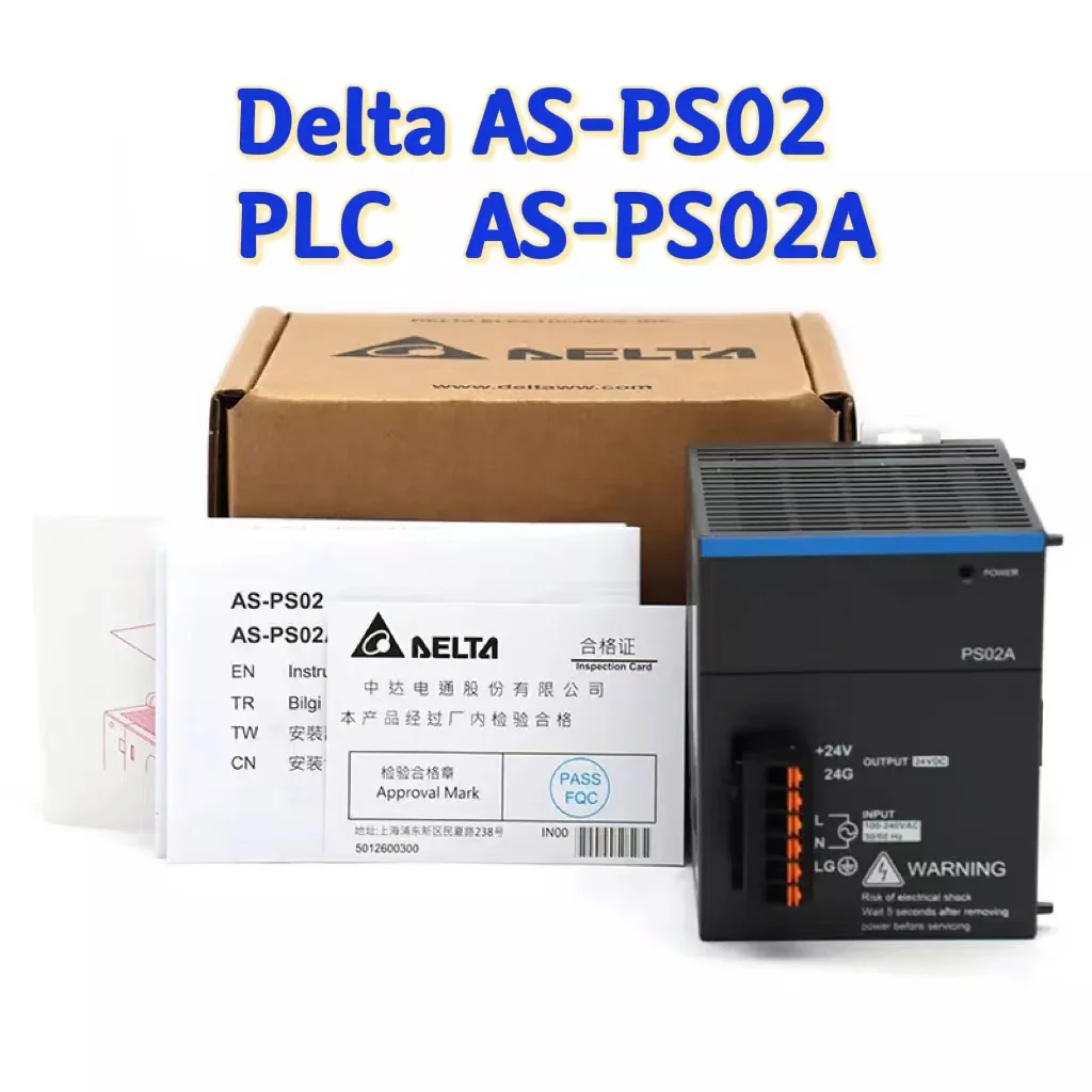 new DELTA PLC  AS-PS02A PROGRAMMABLE Controller AS-PS02 Power Supply Module AS-PS02A